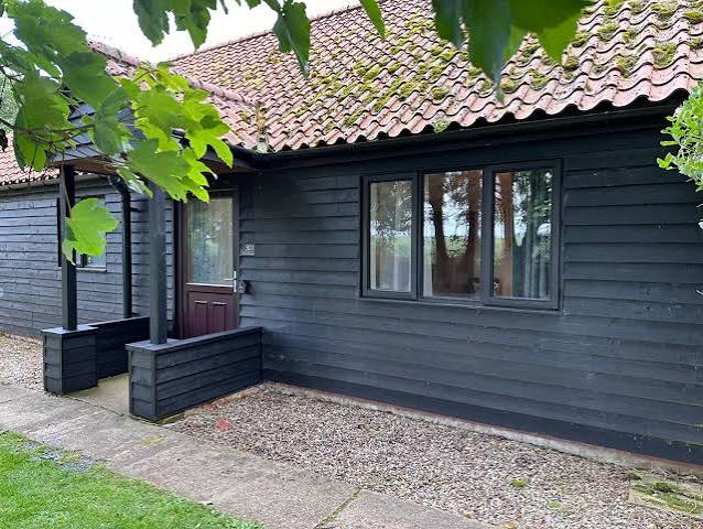 Exterior of the Farmhouse accommodation cottage
